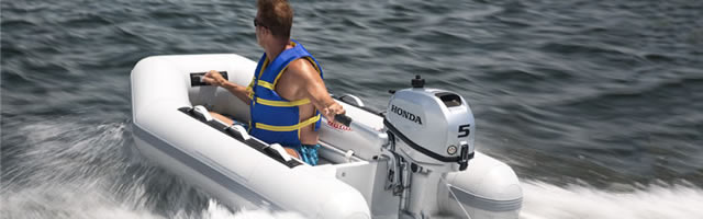 Honda Marine Outboard, BF5, Portable