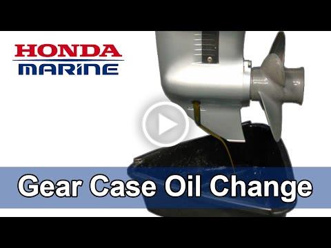 Gear Case Oil Change